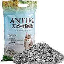 Amazon | ANTIER純植物性の猫砂独自の革新！純豆腐猫砂おから